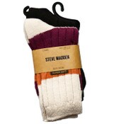 Wholesale - 2pk LADIES BOOT SOCKS STEVE MADDEN C/P 48, UPC: 194587715096
